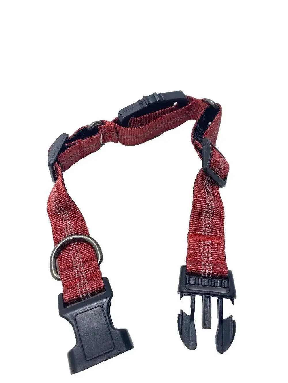 Adjustable Dog Collar for AirTag Red & Black, Brand New Pet Accessory